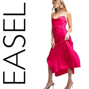 173:  EASEL NWT DRESS FUCHSIA (R1H)